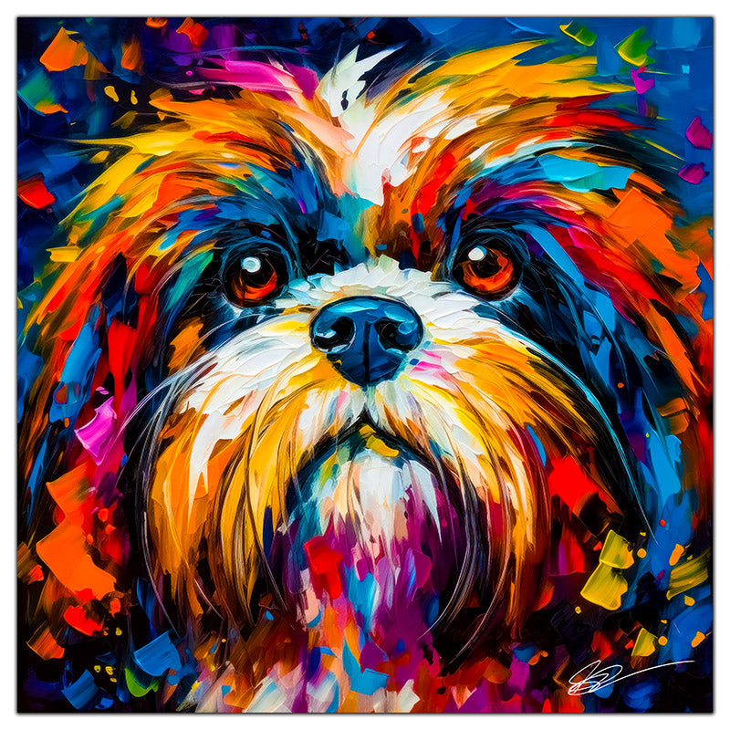 Best Shih Tzu Wall Art and Metal Prints for Every Shih Tzu Lover's Home