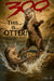 Two otters battling humorously in water artwork titled 300 - This is OTTER