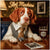 Brittany dog at casino table with chips and drink, canine gambling artwork