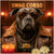 Swag Corso Cane Corso dog wearing sunglasses, leather jacket, and gold chain at a poker table with casino chips and drink