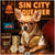 Sin City Squeaker Chihuahua with glasses playing poker in Vegas-style bar