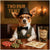 Two Pair Teacup Chihuahua wearing bowtie and glasses at poker table