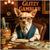 Glitzy Gambler Chihuahua wearing glasses at a casino table