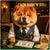 Chow Chow dog dressed as casino banker Chow Bank'n'Roll in humorous Vegas setting