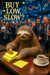 Buy Low Slow sloth trading on Wall Street metal print artwork