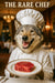 The Rare Chef humorous wolf culinary metal print
