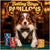 Papillon dog artwork titled Betting Binge Papillons on metal print featuring an upscale casino and poker chips