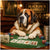 Blackjack Barkley metal print featuring a sophisticated Saint Bernard playing blackjack at a casino-style table