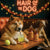 Hair of the Dog Akita 002 Ruff & Ready Funny Canine Art neon lights, bacon-woven flair, and egg murals