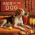 Hair of the Dog American Foxhound 001 Ruff & Ready Funny Canine Art neon lights, bacon-woven flair, and egg murals