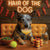 Hair of the Dog Australian Cattle Dog 008 Ruff & Ready Funny Canine Art neon lights, bacon-woven flair, and egg murals