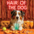 Hair of the Dog Australian Shepherd 003 Ruff & Ready Funny Canine Art neon lights, bacon-woven flair, and egg murals