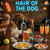 Hair of the Dog Boxer 007 Ruff & Ready Funny Canine Art neon lights, bacon-woven flair, and egg murals