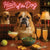 Hair of the Dog Bulldog 004 Ruff & Ready Funny Canine Art neon lights, bacon-woven flair, and egg murals