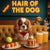 Hair of the Dog Cavalier King Charles Spaniel 007 Ruff & Ready Funny Canine Art neon lights, bacon-woven flair, and egg murals