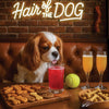 Hair of the Dog Cavalier King Charles Spaniel 012 Ruff & Ready Funny Canine Art neon lights, bacon-woven flair, and egg murals