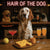 Hair of the Dog English Setter 016 Ruff & Ready Funny Canine Art neon lights, bacon-woven flair, and egg murals