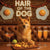 Hair of the Dog Finnish Spitz 001 Ruff & Ready Funny Canine Art neon lights, bacon-woven flair, and egg murals