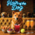 Hair of the Dog Finnish Spitz 002 Ruff & Ready Funny Canine Art neon lights, bacon-woven flair, and egg murals