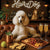 Hair of the Dog French Poodle 008 Ruff & Ready Funny Canine Art neon lights, bacon-woven flair, and egg murals