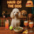 Hair of the Dog French Poodle 013 Ruff & Ready Funny Canine Art neon lights, bacon-woven flair, and egg murals