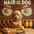 Hair of the Dog Goldendoodle 006 Ruff & Ready Funny Canine Art neon lights, bacon-woven flair, and egg murals