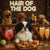 Hair of the Dog Japanese Chin 007 Ruff & Ready Funny Canine Art neon lights, bacon-woven flair, and egg murals