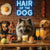 Hair of the Dog Keeshond 003 Ruff & Ready Funny Canine Art neon lights, bacon-woven flair, and egg murals