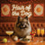 Hair of the Dog Keeshond 004 Ruff & Ready Funny Canine Art neon lights, bacon-woven flair, and egg murals
