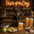 Hair of the Dog Miniature Pinscher 004 Ruff & Ready Funny Canine Art neon lights, bacon-woven flair, and egg murals