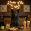 Hair of the Dog Mudi 006 Ruff & Ready Funny Canine Art neon lights, bacon-woven flair, and egg murals