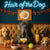 Hair of the Dog Neapolitan Mastiff 001 Ruff & Ready Funny Canine Art neon lights, bacon-woven flair, and egg murals