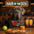 Hair of the Dog Neapolitan Mastiff 009 Ruff & Ready Funny Canine Art neon lights, bacon-woven flair, and egg murals