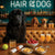 Hair of the Dog Newfoundland 012 Ruff & Ready Funny Canine Art neon lights, bacon-woven flair, and egg murals