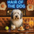 Hair of the Dog Old English Sheepdog 003 Ruff & Ready Funny Canine Art neon lights, bacon-woven flair, and egg murals
