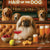 Hair of the Dog Pekingese 003 Ruff & Ready Funny Canine Art neon lights, bacon-woven flair, and egg murals