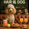 Hair of the Dog Poodle 009 Ruff & Ready Funny Canine Art neon lights, bacon-woven flair, and egg murals