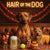 Hair of the Dog Rhodesian Ridgeback 007 Ruff & Ready Funny Canine Art neon lights, bacon-woven flair, and egg murals