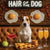 Hair of the Dog Russell Terrier 007 Ruff & Ready Funny Canine Art neon lights, bacon-woven flair, and egg murals