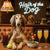Hair of the Dog Saluki 004 Ruff & Ready Funny Canine Art neon lights, bacon-woven flair, and egg murals