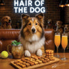 Hair of the Dog Shetland Sheepdog 010 Ruff & Ready Funny Canine Art neon lights, bacon-woven flair, and egg murals