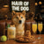 Hair of the Dog Shiba Inu 007 Ruff & Ready Funny Canine Art neon lights, bacon-woven flair, and egg murals