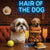 Hair of the Dog Shih Tzu 003 Ruff & Ready Funny Canine Art neon lights, bacon-woven flair, and egg murals