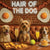 Hair of the Dog Silky Terrier 002 Ruff & Ready Funny Canine Art neon lights, bacon-woven flair, and egg murals