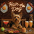 Hair of the Dog Silky Terrier 009 Ruff & Ready Funny Canine Art neon lights, bacon-woven flair, and egg murals
