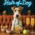 Hair of the Dog Wire Fox Terrier 003 Ruff & Ready Funny Canine Art neon lights, bacon-woven flair, and egg murals