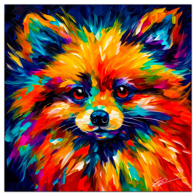 Best Pomeranian Wall Art and Metal Prints for Every Pom Lover's Home