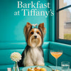 Barkfast at Tiffany’s – Glamorous Dog Brunch Art on Metal Prints