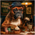 Boxer's Bankroll Boxer Dog Playing Poker Casino Scene Metal Art Print