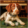 Britty Jackpot | Brittany Dog Metal Print That Deals Winning Charm